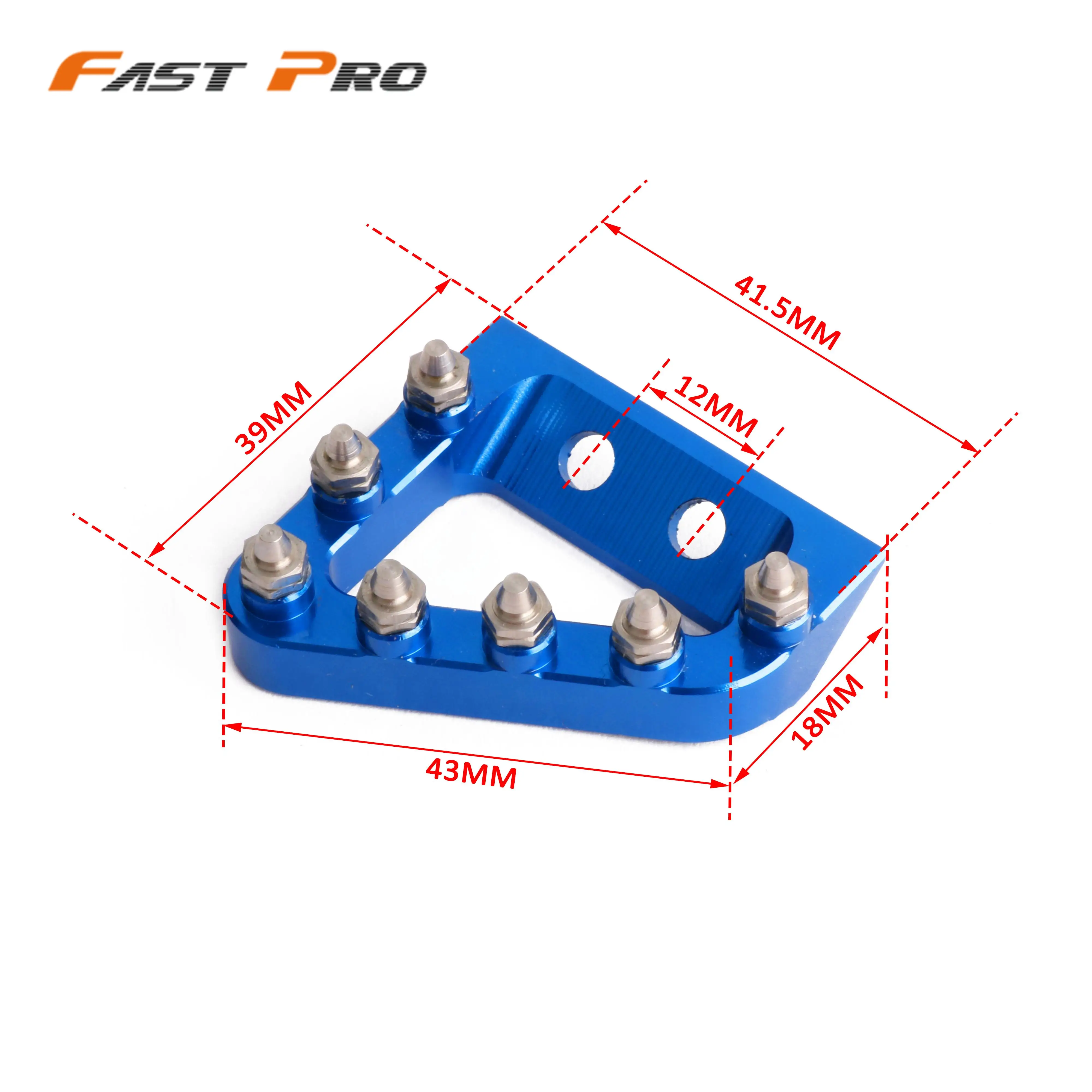 Задняя педаль тормоза шаг Совет пластина для KTM Husqvarna EXC excf XCW SX SXF 125 150 200 250 300 350 400 450 500