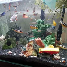 Шестиканальный мини Радиоуправляемый модель подводных лодок подводный Электрический пульт дистанционного управления корабль ребенок играть в воде забавные Рыбки Аквариум игрушка