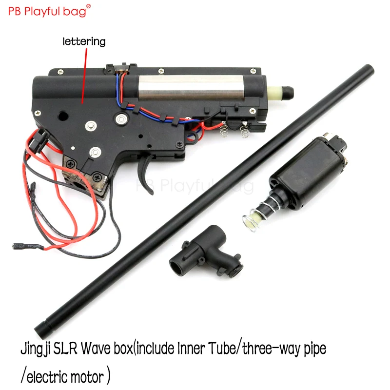 Наружный водяной пулевой пистолет CS ударов SLR10-inch нейлон Fishbone Box Jinming9 G27 SPR ручной держатель TTM556 Модифицированная сборка OD101 - Цвет: a   set