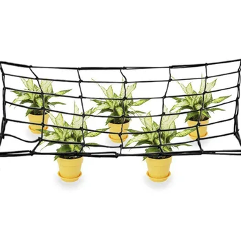 

Garden Flexible Trellis Tents Steel Hooks Farm Home Elastic Netting Mesh Bean Knitting Practical Plant Fence