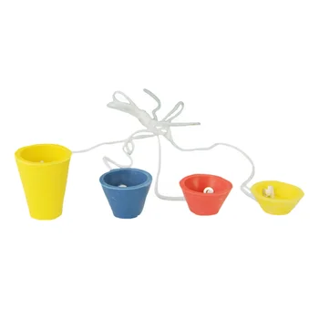 

4 In 1 Accessories Practical Sport Aids Golf Tee With Rope Easy Install Different Heights Ball Holder Durable Rubber Outdoor