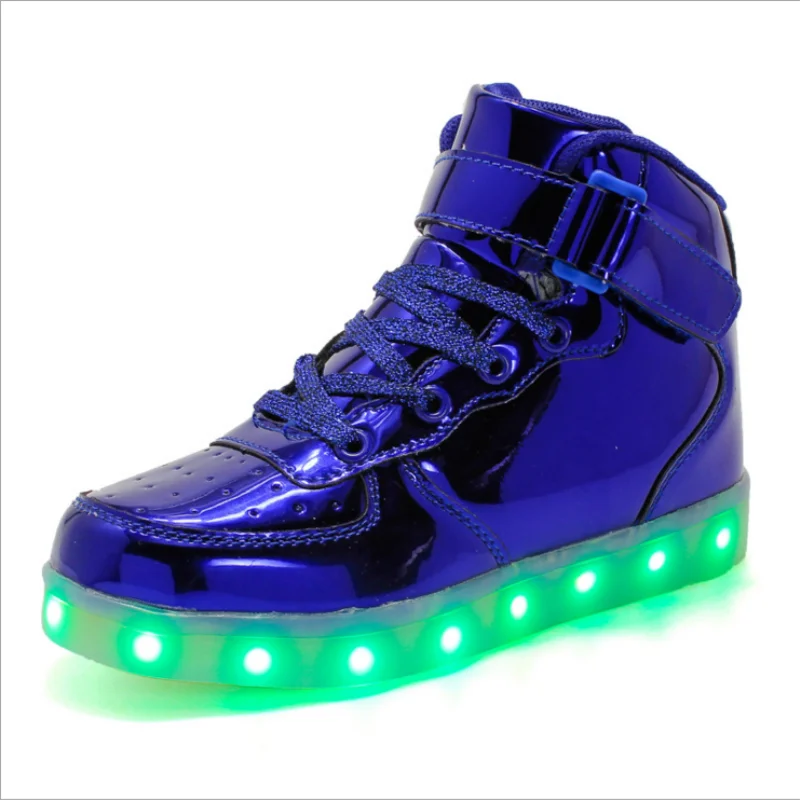 Размеры 35–44 Для мужчин на осень и весну для Для женщин кроссовки туфли с блестящими светодиодами со светящейся подошвой светильник светящиеся кроссовки светильник со шнуровкой обувь вела Тапочки