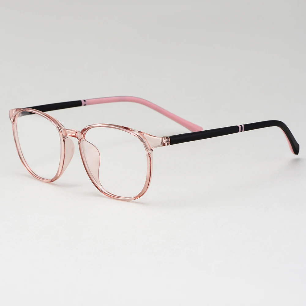 Gmei оптические ультралегкие TR90 круглые очки, оправа для женщин, очки по рецепту, очки для близорукости, оптические оправы, женские очки M2064 - Цвет оправы: C5