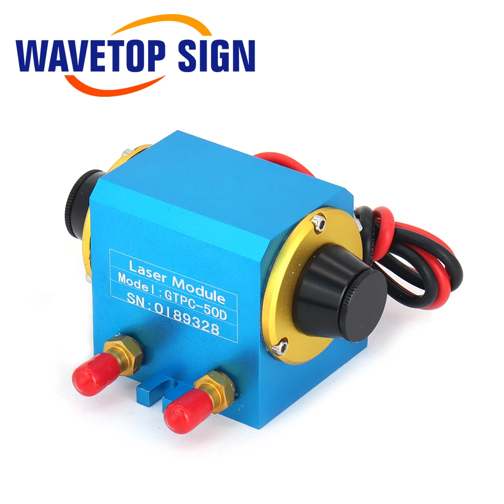 WaveTopSign GTPC 50D 50 Вт прямые YAG лазерный модуль Лазерная Диодная помпа неодим