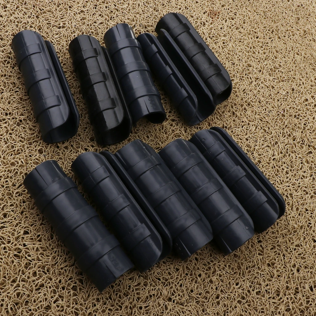 10pcs 0.98'' Garden Buildings Tube Clip Greenhouse Frame Pipe Film Clamp Heavy Duty