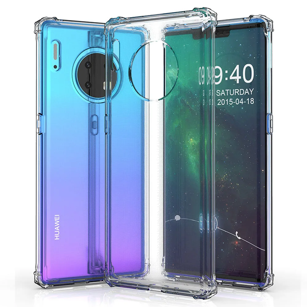 

Ultra Thin Soft TPU Case for Huawei Mate 30 Pro 20 X Lite 10 9 Pro Y9s Y9 Y7 Y6 Nova 5i Pro 4 P Smart Z 2019 P30 P20 Pro Lite