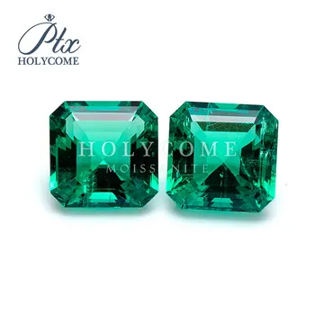 

9.5X9.5mm high quality price green lab created emerald oval cut price per carat diamond for jewelry making price 2020NEWEST