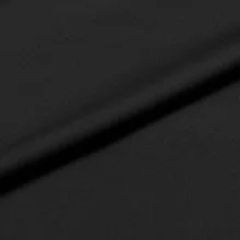 Чистая черная шерсть камвольная ткань хорошо подходит для брюк 95% шерсть и 5% вискоза, WF172