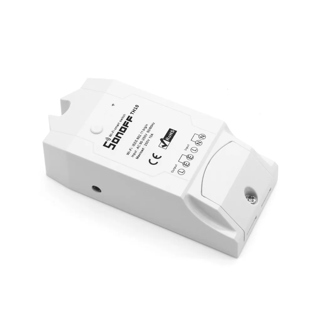 Sonoff TH16/TH10 умный Wifi переключатель мониторинга температуры и влажности умный датчик Автоматически поворачивает три температурных монитора