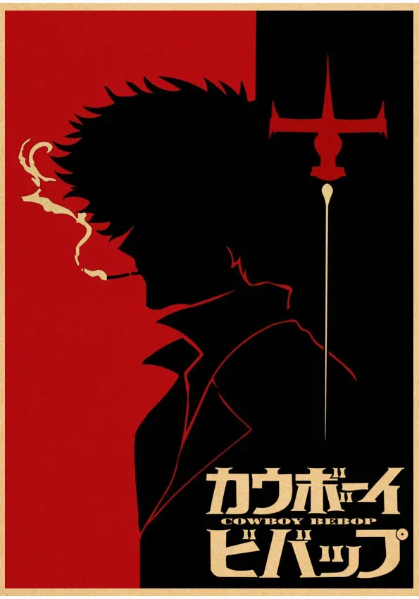 カウボーイビバップ漫画のキャンバスの絵画アニメシリーズ