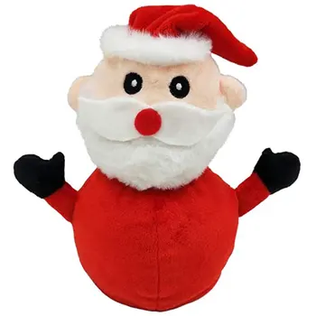 

Santa flipping doll Double-Sided Flip Reversible Lovely Plush Doll Toys Home Christmas Decoration Red and White