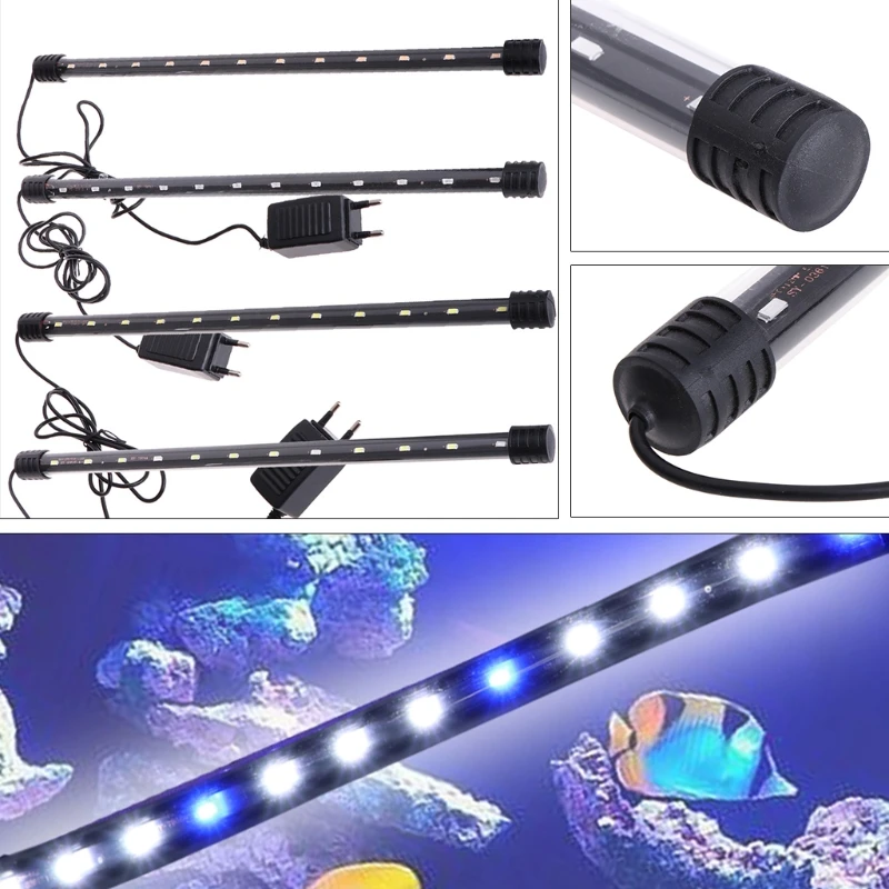 

6W Submersible Waterproof Aquarium Fish Tank LED Light Bar Lamp Strip EU Plug for LED