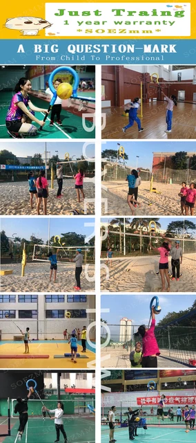 Allenatore Schiacciata Pallavolo SOEZmm SPT500 - Trainer Per Spike E Servizi Con Asta Regolabile - Foto 7