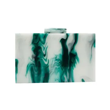 

Women Crossbody Girls Casual Mini Female Children Messenger Bags Bolsos Mujer marble Pearl Acrylic Box Clutches Bags Purse