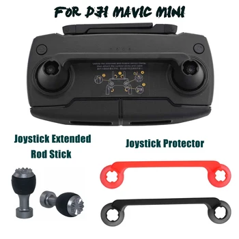 

Joystick Protector+Extended Rod For DJI Mavic Mini Drone Remote Controller Thumb Stick Guard Rocker Cover Mount Holder