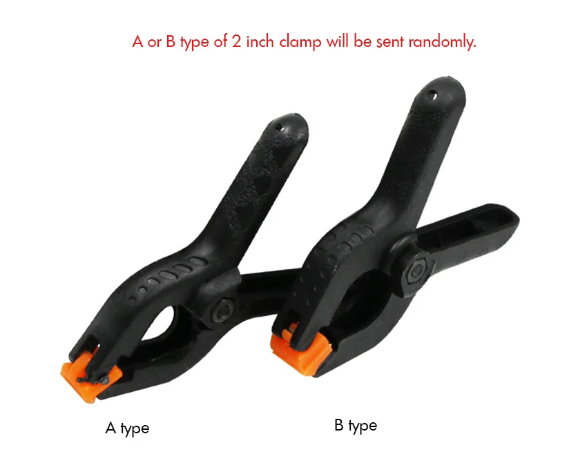 Woodworking Spring Clamps 2/3/4/6 Inches DIY Tools Plastic Nylon Toggle Clamp Woodworking Spring Clamps 2/3/4/6 Inches DIY Tools Plastic Nylon Toggle Clamp