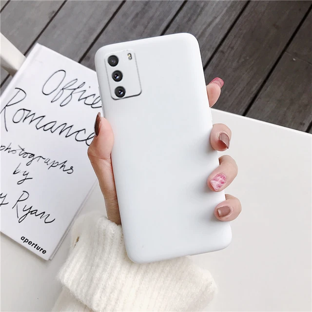 Candy Color Silicone Phone Case For Xiaomi Poco X3 Nfc M3 Pro F2 F3 GT C3 Pocophone F1 Global Matte Soft Tpu Back Fundas Cover White