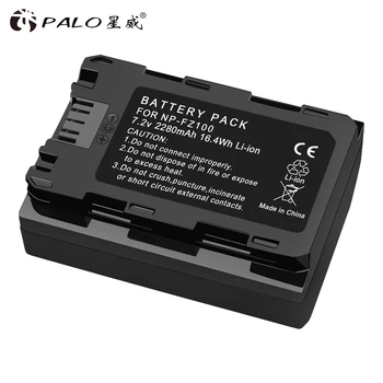 

Palo 2280mAh NP-FZ100 NP FZ100 Battery For Sony NP-FZ100 BC-QZ1 Alpha 9 A7RIII ILCE-7RM3 A9 Sony A9R Sony Alpha 9S Camera