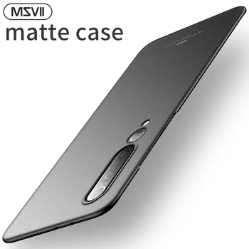 

Msvii Phone Case For Xiaomi Mi 10 Case Slim For Xiaomi Mi 10 Pro Case Cover Black Matte Frosted Funda Capa Coque Cases Business