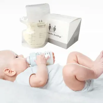 

250ml Breast Milk Freezer Storage Bags 30/60/120 Pcs Baby Breastmilk Feeding Safe Container