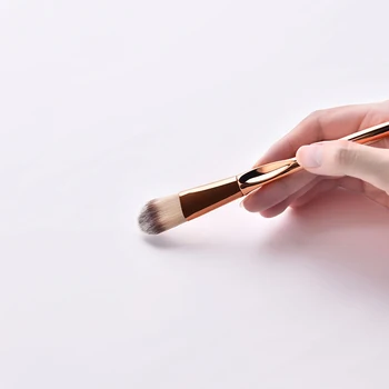 

New Hot 8Pcs/Set Metal Makeup Brushes Kit Face Foundation Eyeshadow Blush Brushes Tools SMR88