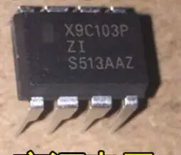 

100% NEW Free shipping X9C103 X9C103P X9C103PIZ DIP-8
