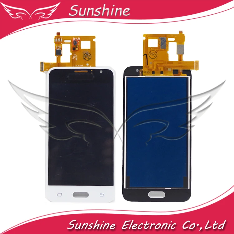 Tanie TFT LCD do samsunga Galaxy J1 2016 LCD J120 J120F j120M J120H wyświetlacz LCD z czujnik ekranu dotykowego kompletny montaż