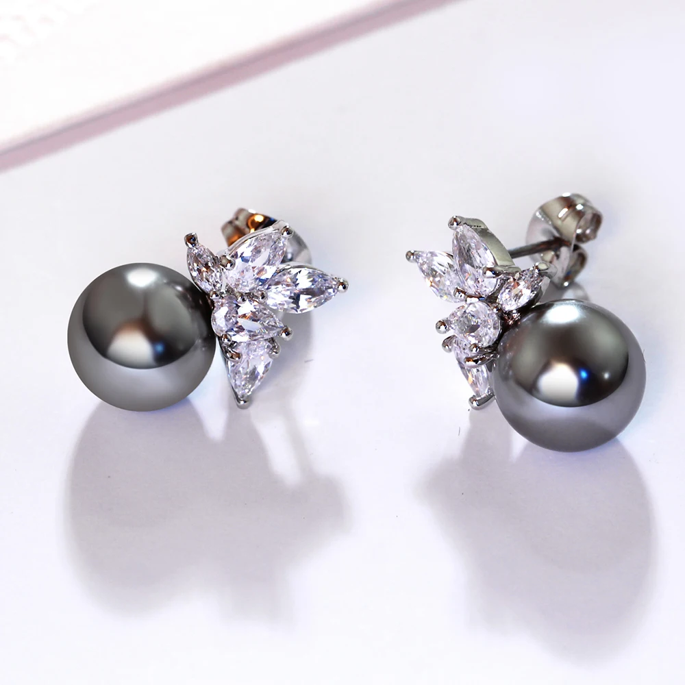 pearl earrings