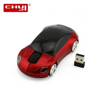 

CHYI Wireless Cool Car Shape Mouse USB Optical Mini Portable 3D Computer Mause Ergonomic 2.4G 1600 DPI Mice For Desktop Laptop