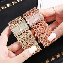  Women Fashion Watch Clock Stainless Steel Casual Dress Wrist Crystal Jewelry Luxury Women's Casual Watches Waterproof Watch 