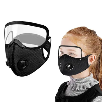 

Skiing Face Masks w/ Eye Shield Facial Protection Breathing Valve Adjustable Strap for Women Men Ourdoor Skiing Running Cycling
