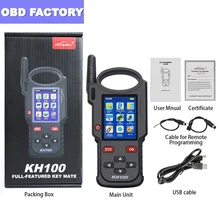 Lonsdor original kh100 programador chave do carro testador de freqüência remota chip gerador detectar immo desbloquear chave inteligente para toyota(China)