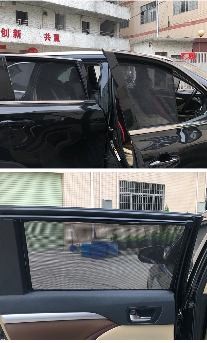 proteção uv cortina carro janela pára-sol janela