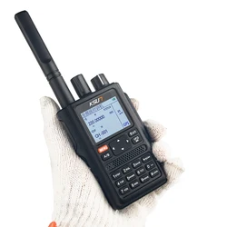 KSUN – walkie talkie GPS UV98D, Six bandes de fréquence VOX SOS 10km Radio bidirectionnelle Uhf Vhf Scanner talkie walkie longue portée 