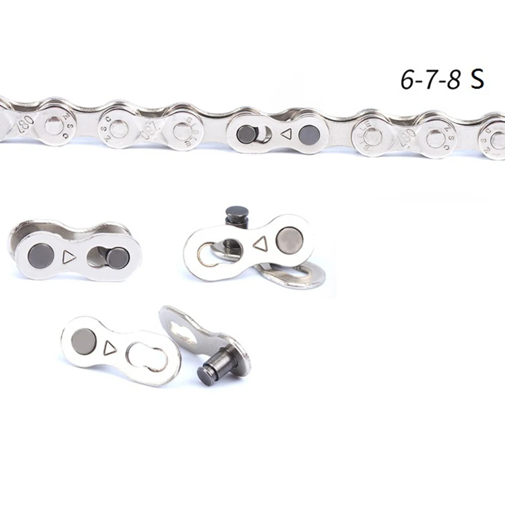6 7 8 9 10 Speed Bike Chain Connector Lock Set Quick Master Chain Link Joint Bike Parts for MTB Mountain Rode Bicycle 6 7 8 9 10 Speed Bike Chain Connector Lock Set Quick Master Chain Link Joint Bike Parts for MTB Mountain Rode Bicycle