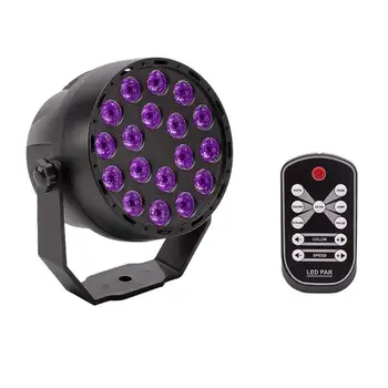 

18LED UV Purple Stage Lamp DMX Ultraviolet Projection Light for KTV Party