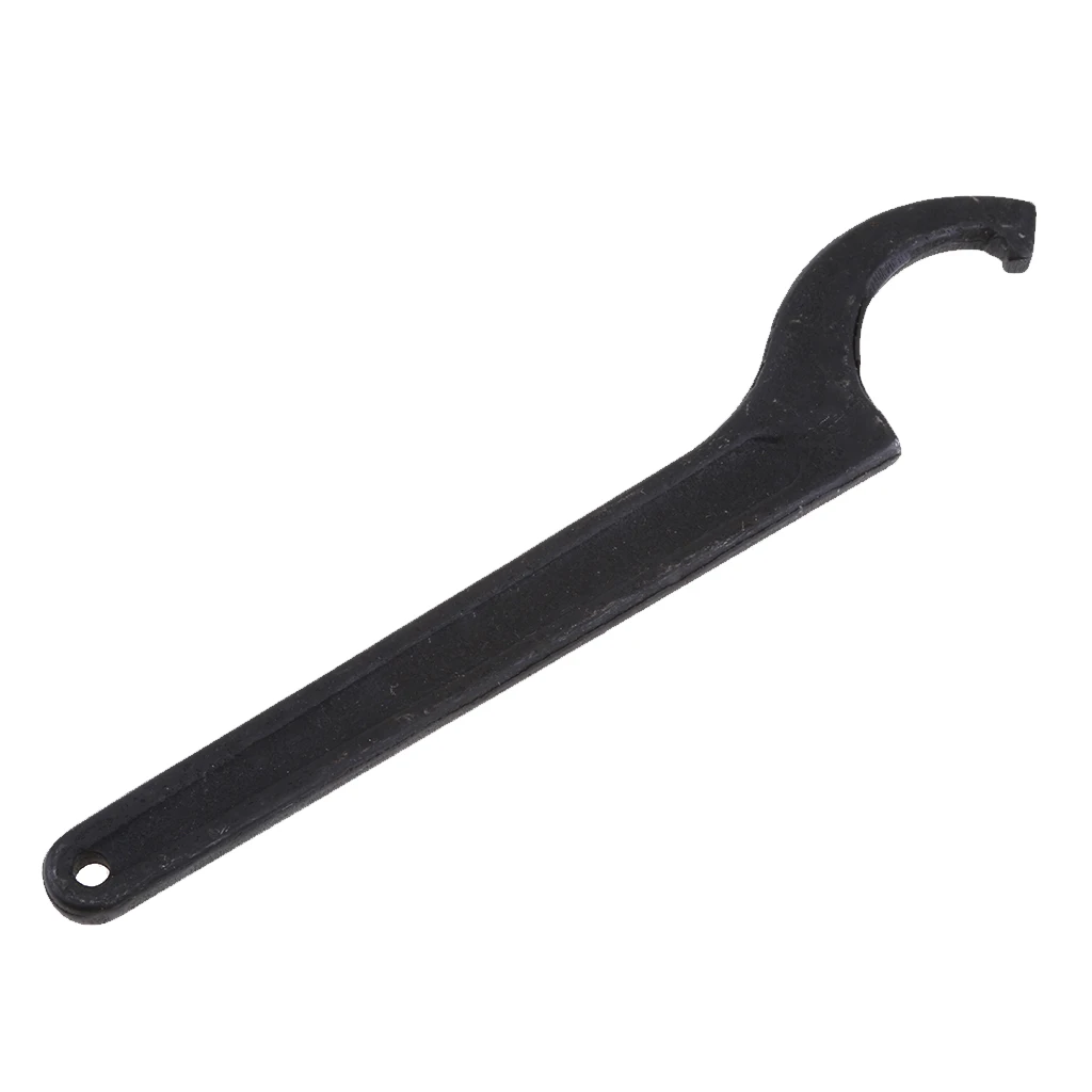 2 Pieces Heavy Duty Motorcycle Shock Adjustment Tool Metal Spanner Hook Wrench 45-52mm 1.8 to 2 inches