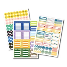 

1Pcs Weekly To Do Planner Stickers for Diary Journal Accessories Stickers DIY Scrapbooking Stickers for Notebooks Stationery