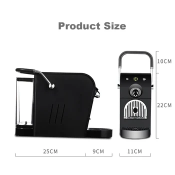 

Small Fully Automatic Coffee Maker Italian Concentrate Coffee Machine Coffee Brewing Machine Teapot Boiler
