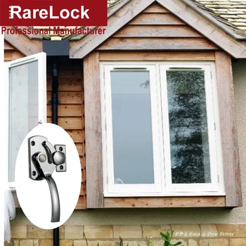 

Rarelock Window Door Handle for Balcony Bathroom Electric Cabinet Fire Hose Case Women's Dressing Room Home Security MS520 hh