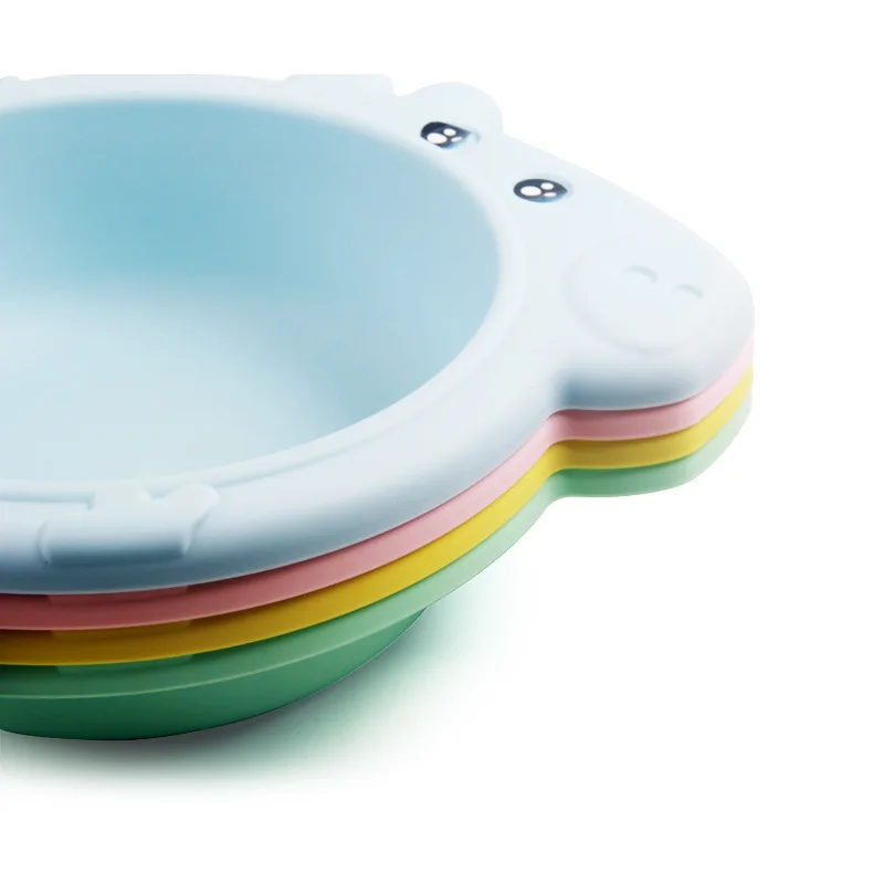 

Children Wash Basin Plastic pp ka Reign bao pen Newborns Small Pots Cute jia yong pen Feet-washing Basin