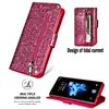 Bling Glitter Case For Samsung Galaxy S20 Ultra S10 S9 S8 Plus S20 FE Note 8 9 10 Leather Flip Zipper Wallet Cover Case Coque ► Photo 2/6