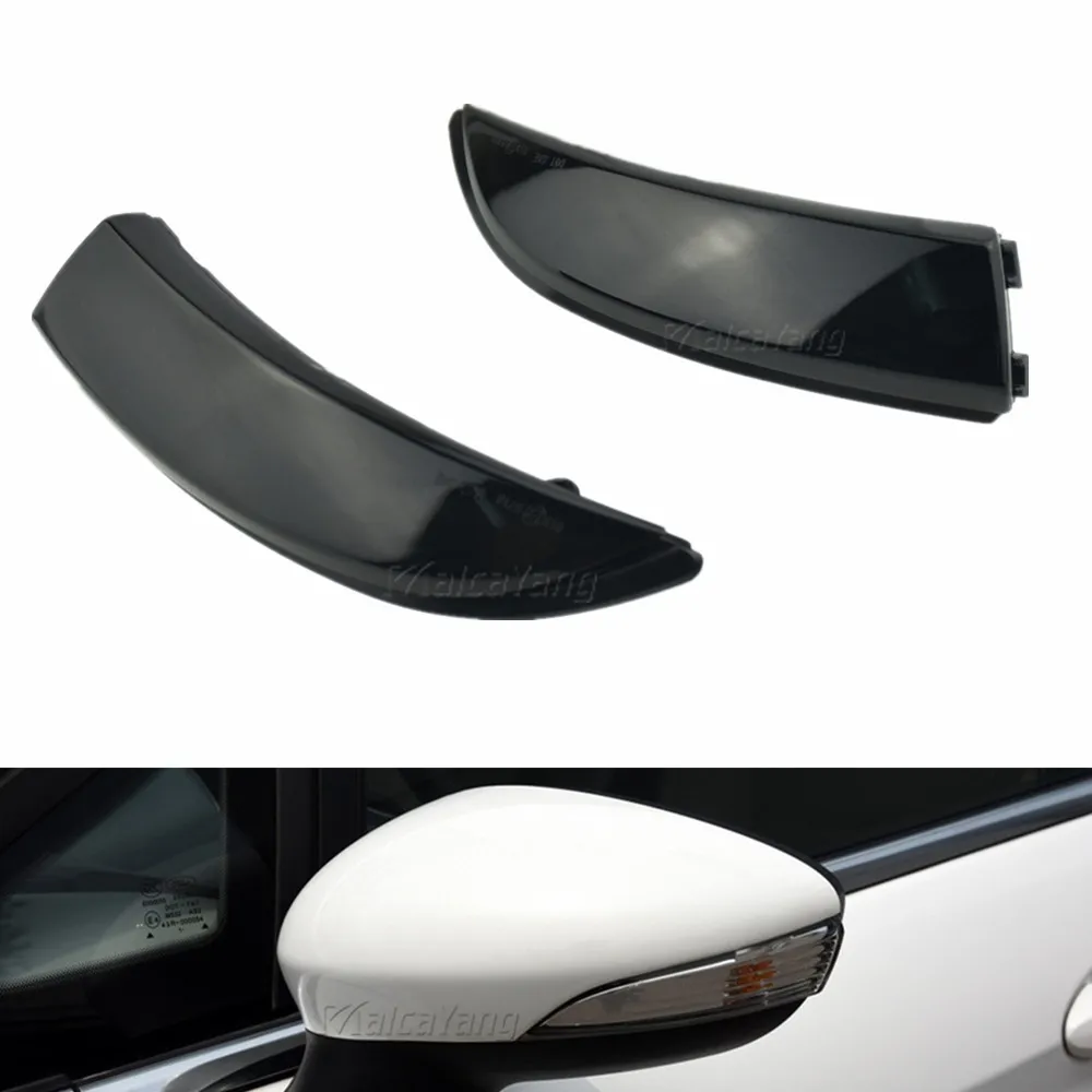 

LED Turn Signal Flowing Mirror light Sequential Indicator Dynamic Blinker For Ford Fiesta MK6 Focus B-Max 2008 - 2017