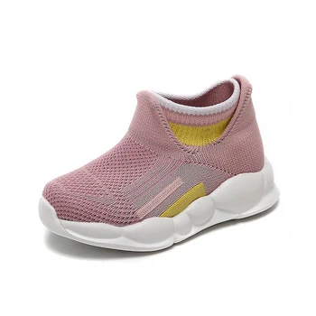 

Child Sport Shoes Single Boots New Fashion Breathable Kids Boy Net Shoes Girls Anti-Slippery Sneakers Baby Toddler Running Shoes