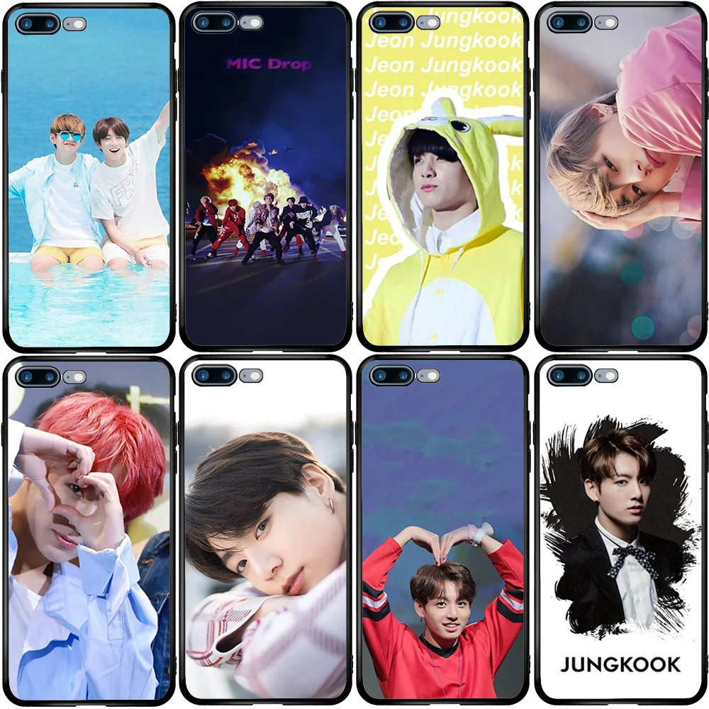 Чехол для телефона Xiaomi Redmi Note 9A 8 8T 7 6 7A 6A 5A 5 A1 A2 A3 Pro Max Plus Lite Jeon Jungkook Korea | Мобильные