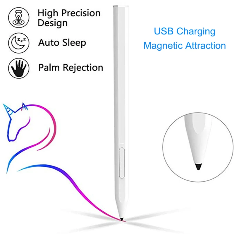 

Palm Rejection Active Stylus Pen For Ipad Tablet Touch Screen For Apple Pencil 2 1 iPad Pro 11 12.9 2020 2018 2019 6th 7th Gen