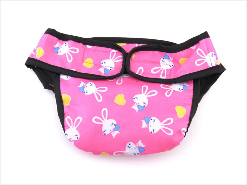 S-XL Dog Physiological Pants Diaper Sanitary Washable Female Dog Shorts Panties Menstruation Underwear Briefs Jumpsuit For Dog