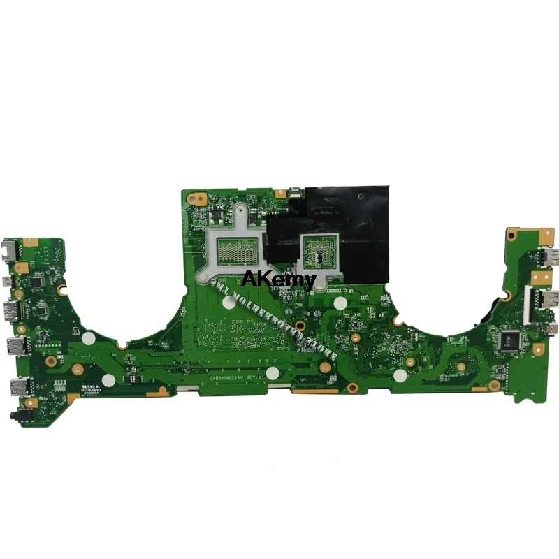  Akemy DABKNMB28A0 Laptop motherboard for ASUS ROG Strix GL703VD GL703V original mainboard I7-7700HQ
