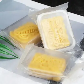 

Bean Mooncake Mold with 4pcs Square Flowers Stamps Hand Press Moon Cake Pastry 11UA
