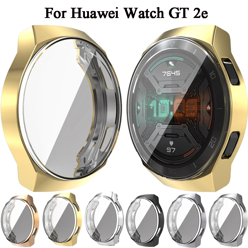 

TPU Case For Huawei Watch GT 2e Smartwatch Screen Protector Full Coverage Protective Shell Replacement Cover Case Accessories
